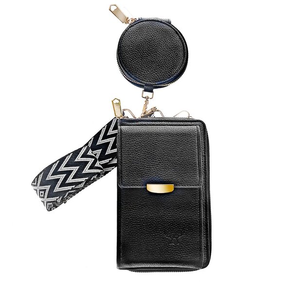 Artizanni Womens Crossbody Wallet Phone Case, Vegan Leather Fashion Bag Shoulder - Picture 5 of 5